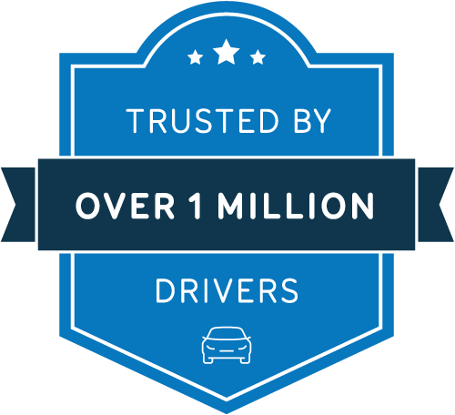Trusted by over 1 million drivers
