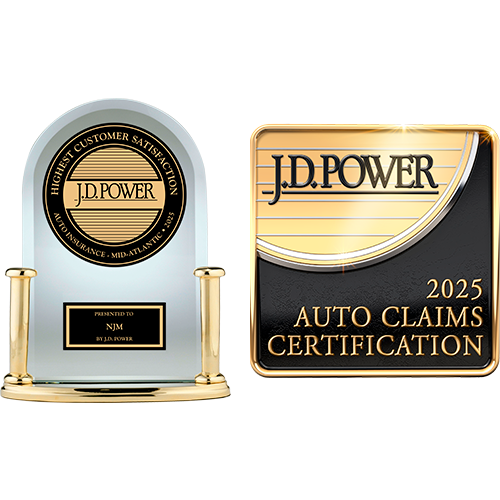 J.D. Power Trophy and Auto Claims Certification Badge
